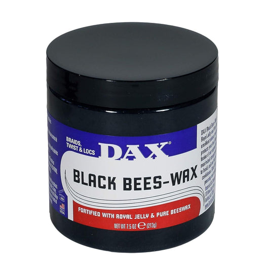 DAX Black Bees-Wax Hair Styling Wax 7.5 OZ