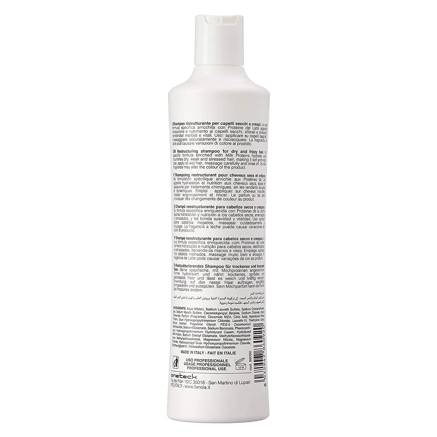 Fanolo Nourishing Restructuring Shampoo 11.8oz