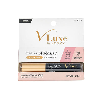 Vluxe Biotin Strip Lash Adhesive Black