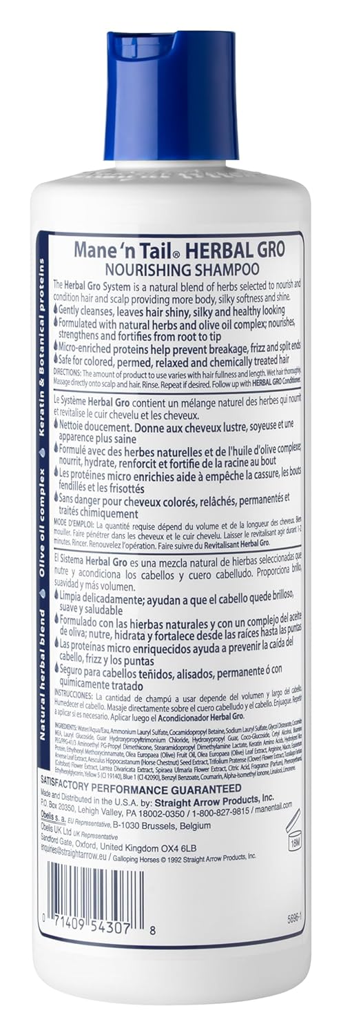 Mane N Tail Herbal Gro Shampoo 12 oz
