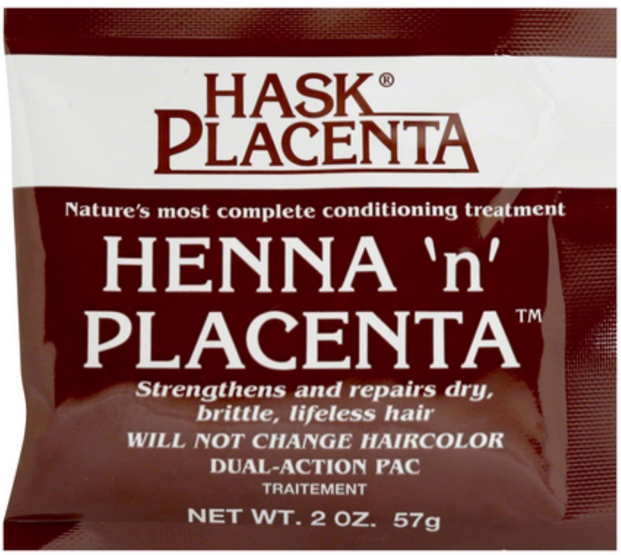 Hask Henna N Placenta Conditiong Treatment Pack (Reg) 2 oz