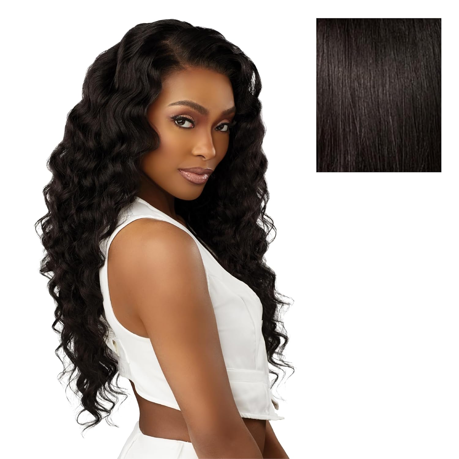 Glueless Imported 13A 13X4 HD Lace Frontal Wig Loose Wave 24
