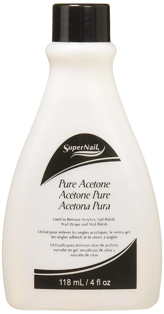 SuperNail 100% Pure Acetone 4 oz