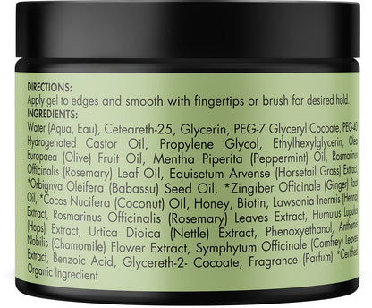 Mielle Rosemary Mint Strengthening Edge Gel 2 oz