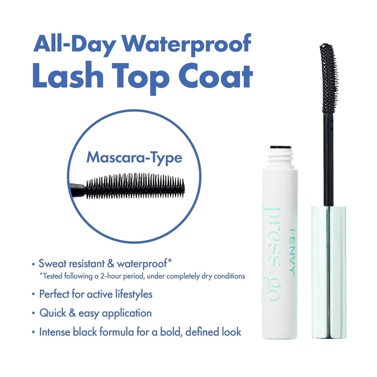 I-Envy Press & Go All-Day Waterproof Lash Top Coat IPN02
