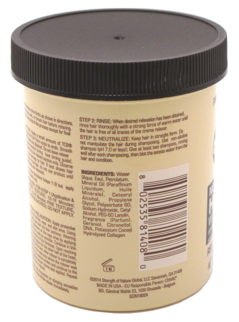 TCB No Base Creme Hair Relaxer Regular 7.5 oz