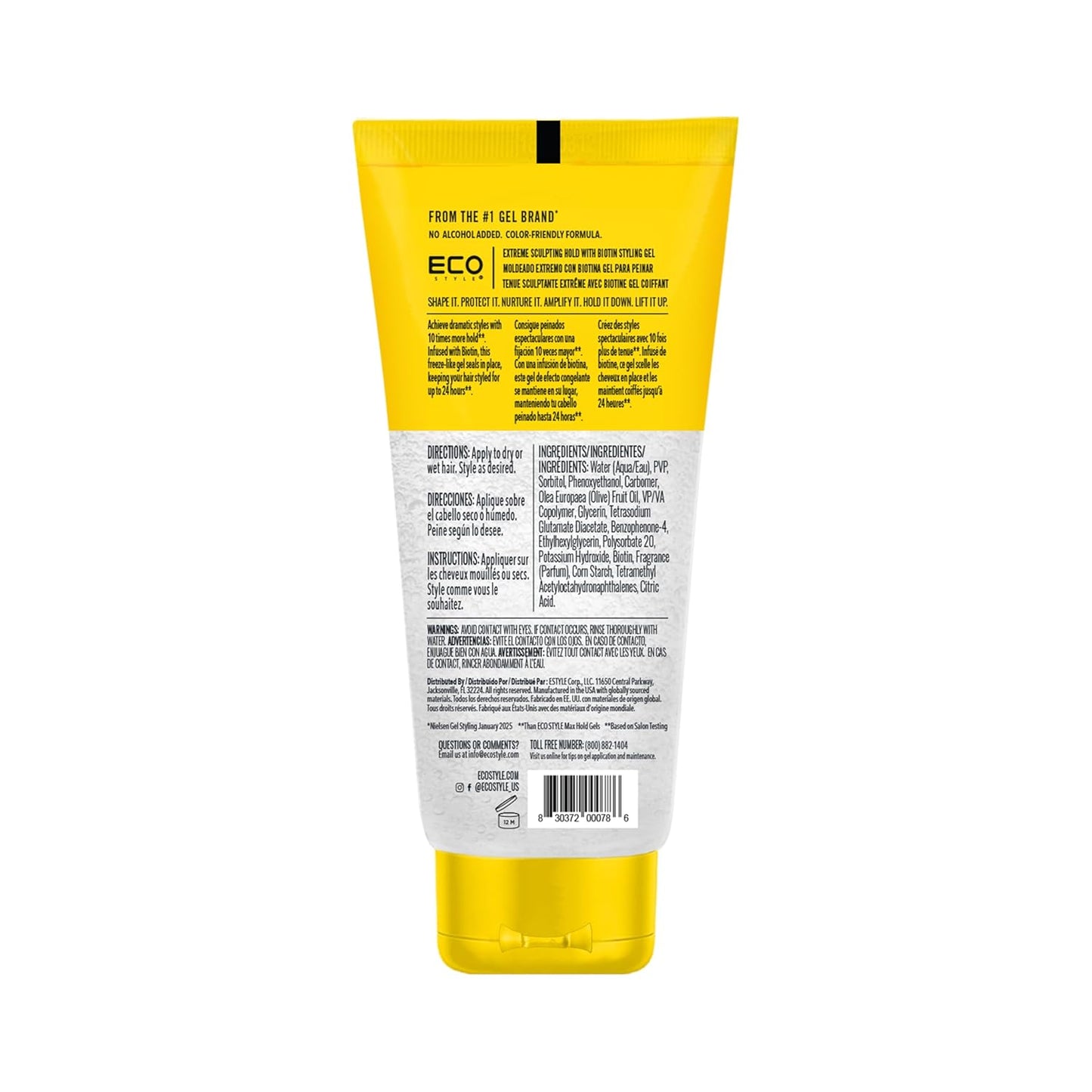 Eco Style Gel Extreme Sculpting Hold 6 oz