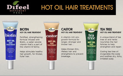 Difeel Tea Tree Hot Oil Treatment 1.5 oz