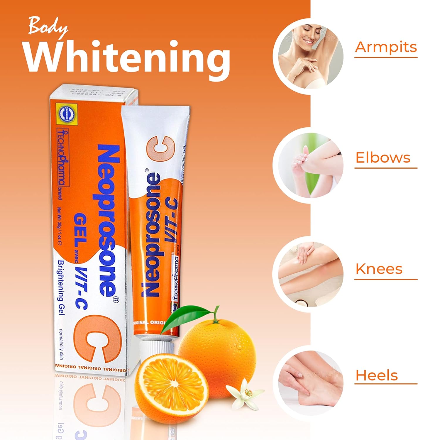 Neoprosone Vitamin-C Brightening Gel 10 oz