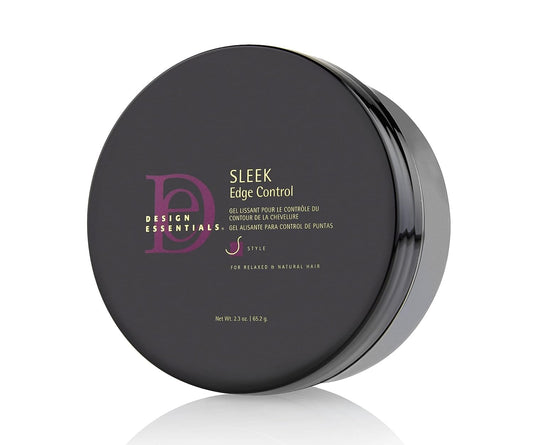 Design Essentials Sleek Edge Control Gel for Relaxed and Natural Hair 2.3 oz