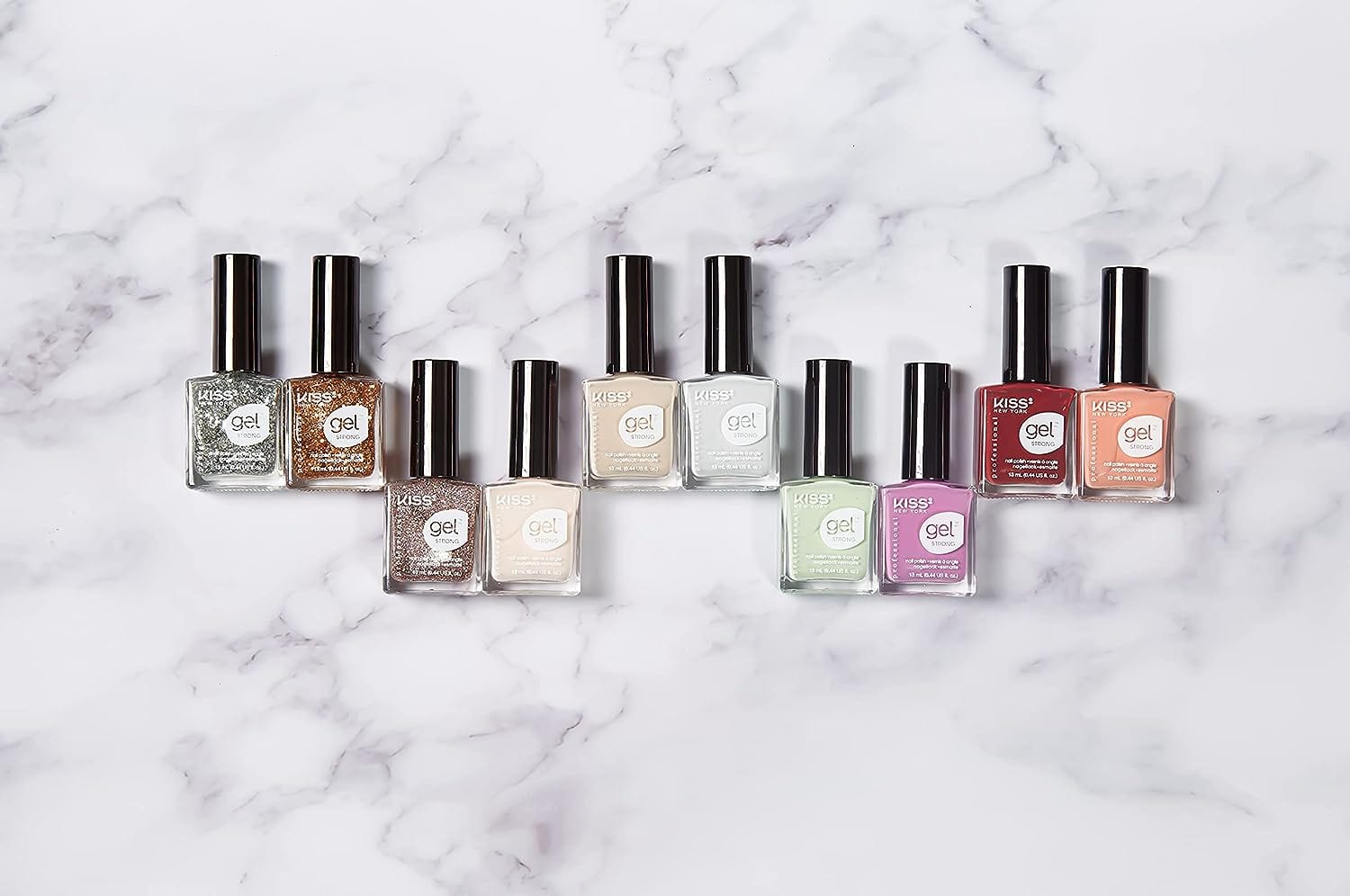 Kiss New York Gel Strong Nail Polish - KNP