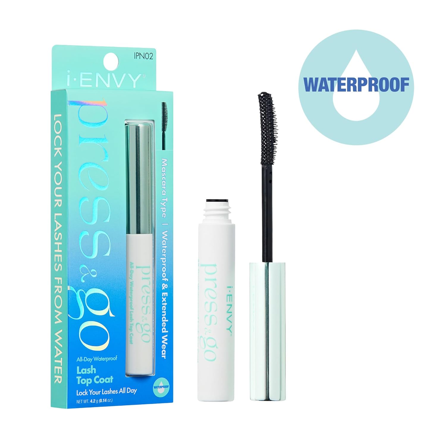 I-Envy Press & Go All-Day Waterproof Lash Top Coat IPN02
