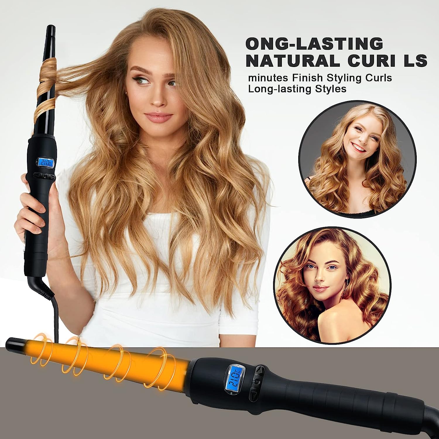Ceramic Curling Iron 1.5