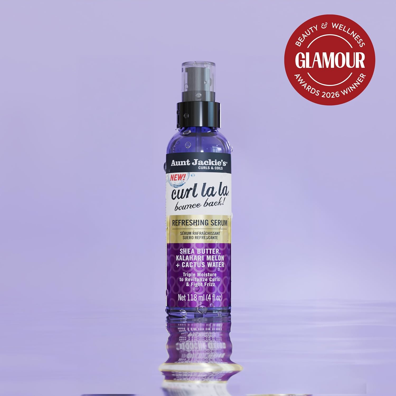 Aunt Jackie's Curl La'La Bounce Back Serum 4oz