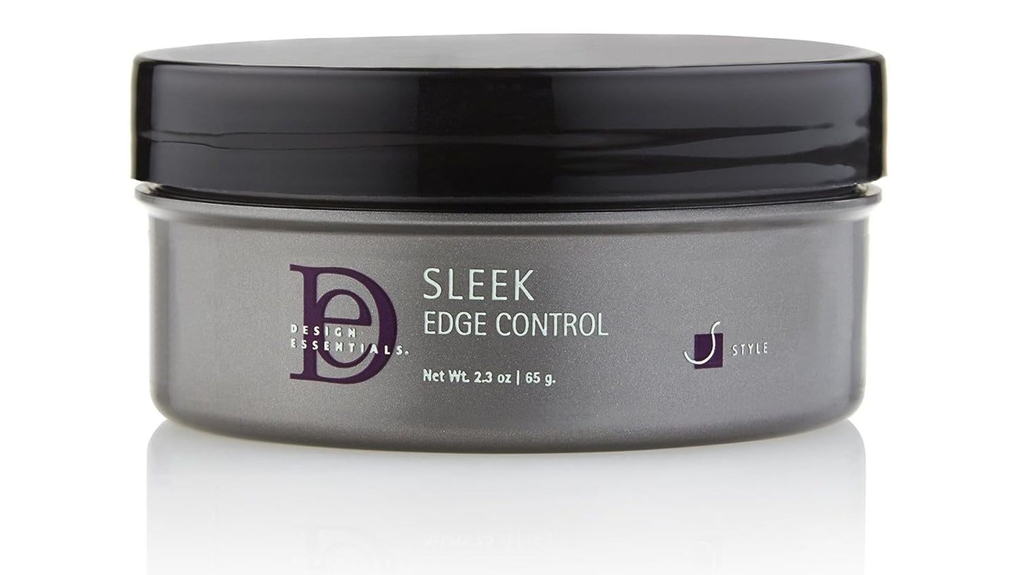 Design Essentials Sleek Edge Control Gel for Relaxed and Natural Hair 2.3 oz