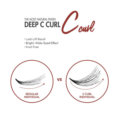 IEK Deep C Curl Individual Lash