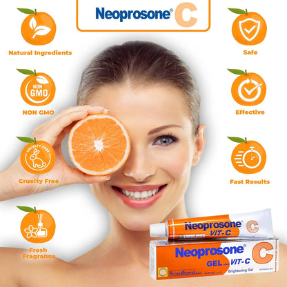 Neoprosone Vitamin-C Brightening Gel 10 oz