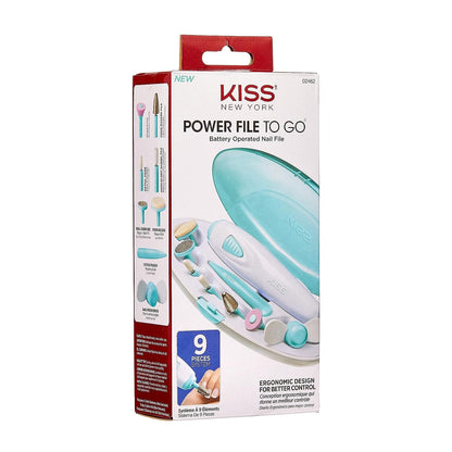Kiss New York Power File To Go Nail File 9 pcs