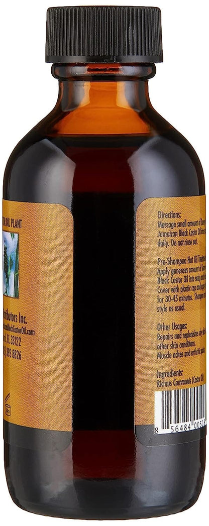 Sunny Isle 100% Natural Black Castor Oil 2 oz