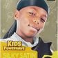 Red by Kiss Kids Sating Durags Powerwave Kids Durags Long Tail and Wide Strap Headwraps Beanies