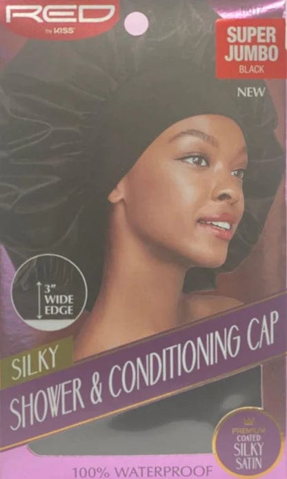 Red HQ Silky Shower & Conditioning Cap SJ