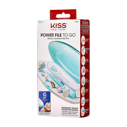 Kiss New York Power File To Go Nail File 9 pcs