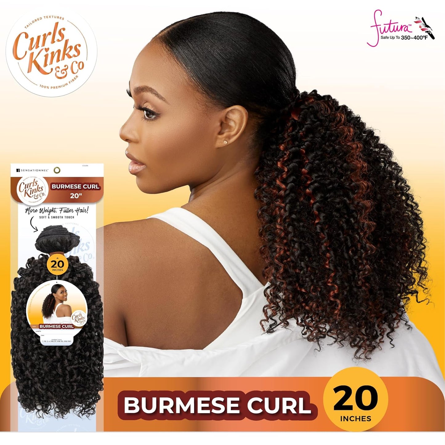 Curls Kinks & Co Burmese Curl CKBC 20"