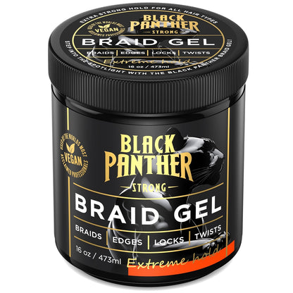 Black Panter  16 oz Braid Gel Max (Black)