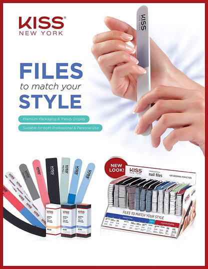 Nail Buffer 4 Way Block F222 Kiss New York