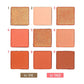 Ruby Kisses Coral Eyeshadow Palette RMPS11