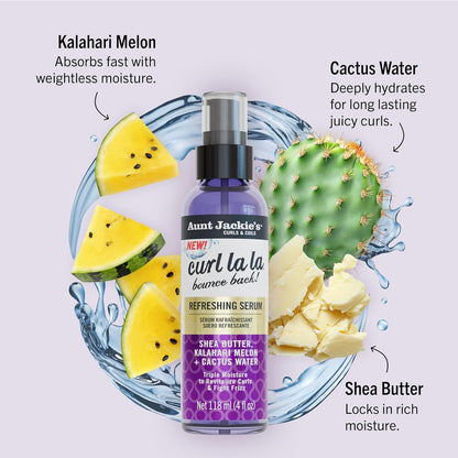Aunt Jackie's Curl La'La Bounce Back Serum 4oz