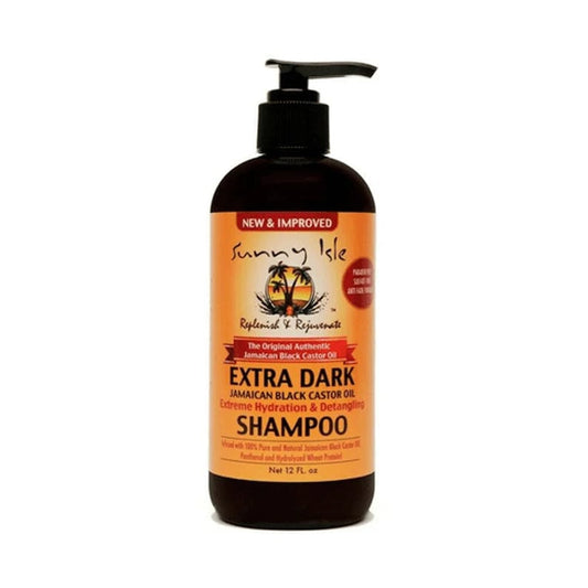 SUNNY ISLE Jamaican Black Castor Oil Shampoo (EX-DARK) 12 OZ