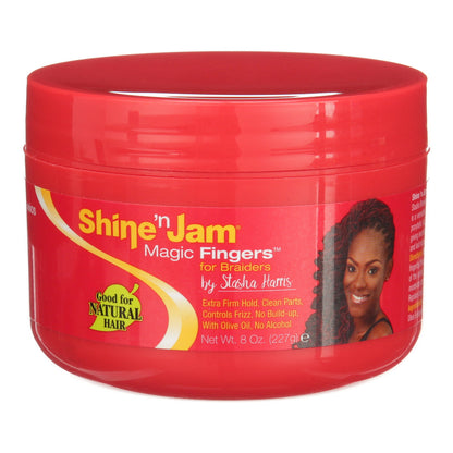 Ampro Shine N Jam Magic Fingers For Braiders 8 oz