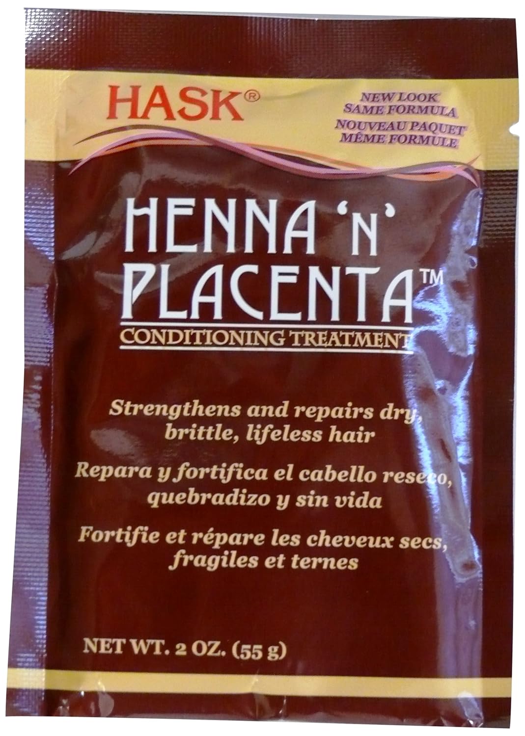 12 Pack Hask Henna N Placenta Conditioning Treatment Pack (REG) 2 oz