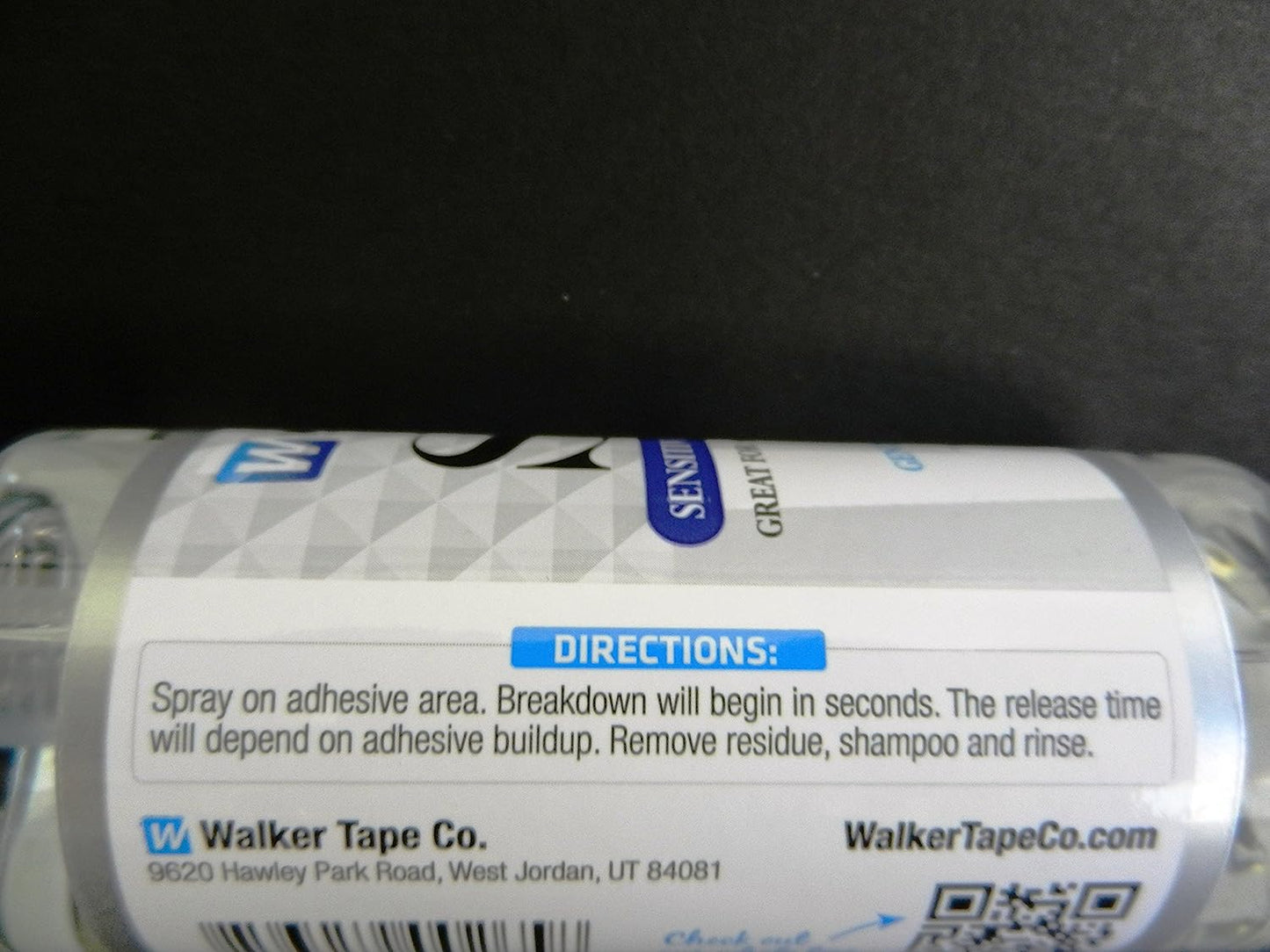 WALKER TAPE Solvent Adhesive Remover 4OZ