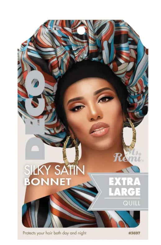 Ms Remi Deco Silky Satin Bonnet XL Assorted #3697