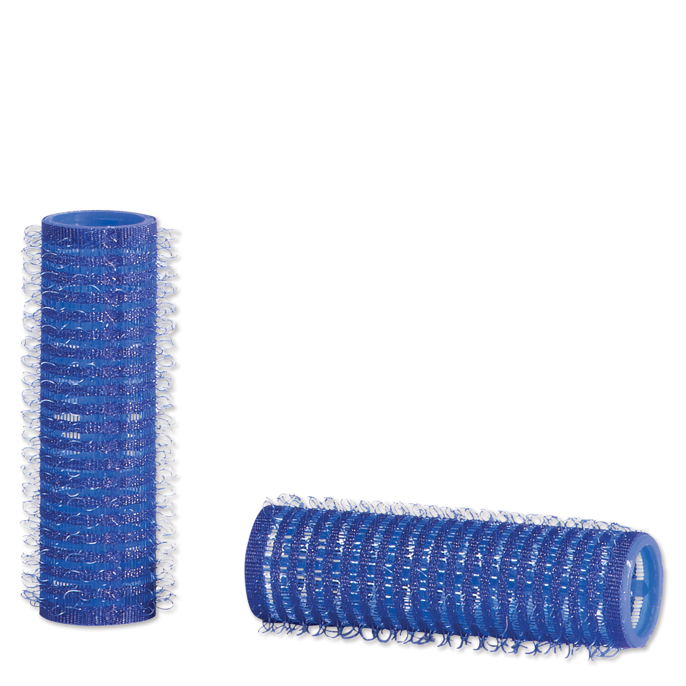 SOFT 'N STYLE Salon Beauty Hair E-Z Grip 12 Rollers 5/8" Blue HC #EZ10