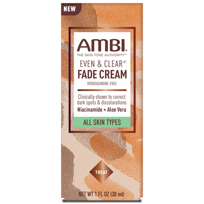 Ambi Even & Clear Fade Cream Hydroquinone-Free 1 oz