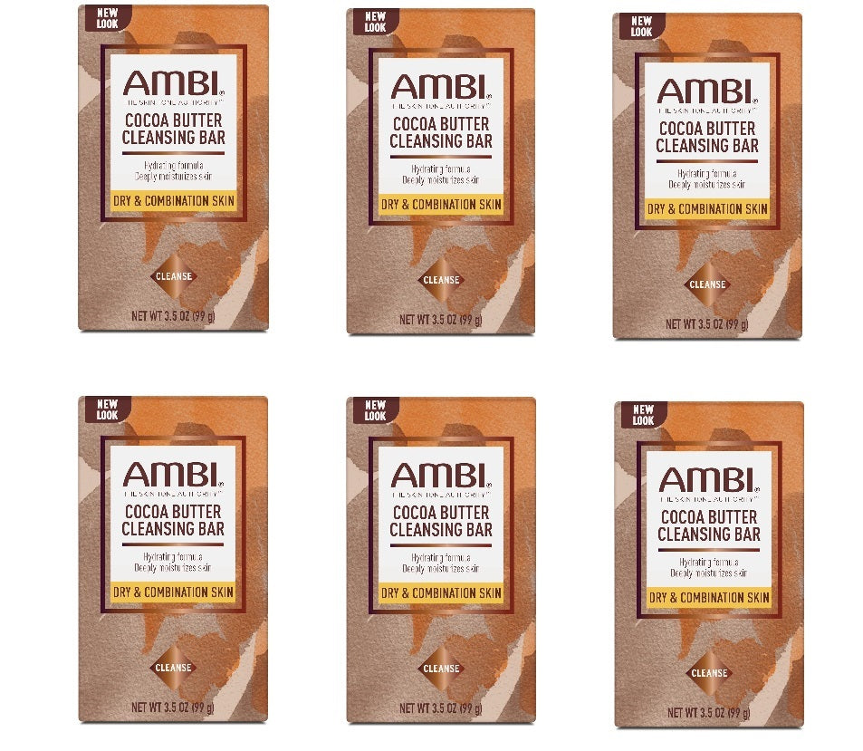 AMBI Cocoa Butter Cleansing Bar 6 PACK