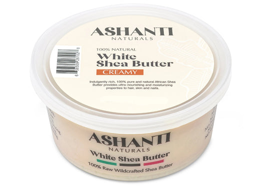 Ashanti Natural White Shea Butter Creamy 15oz