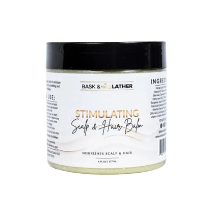 Bask & Lather Stimulating Scalp & Hair Balm 6oz