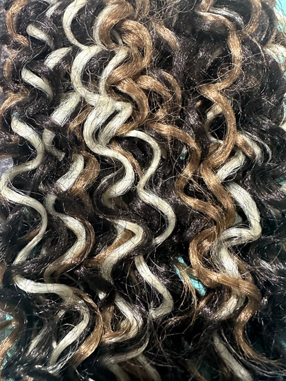 Bobbi Boss Brazilian Deep Wave 10" Interlocking Crochet Braiding Hair