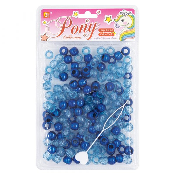 Beauty Town Large Round Galactic Pony Beads