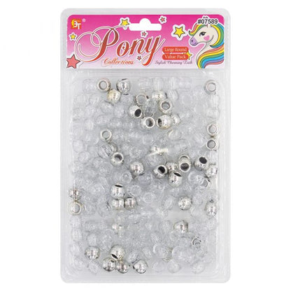 Beauty Town Large Round Galactic Pony Beads