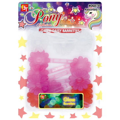 Beauty Town Glow Daisy Barrettes