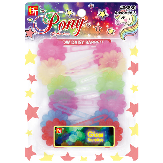 Beauty Town Glow Daisy Barrettes