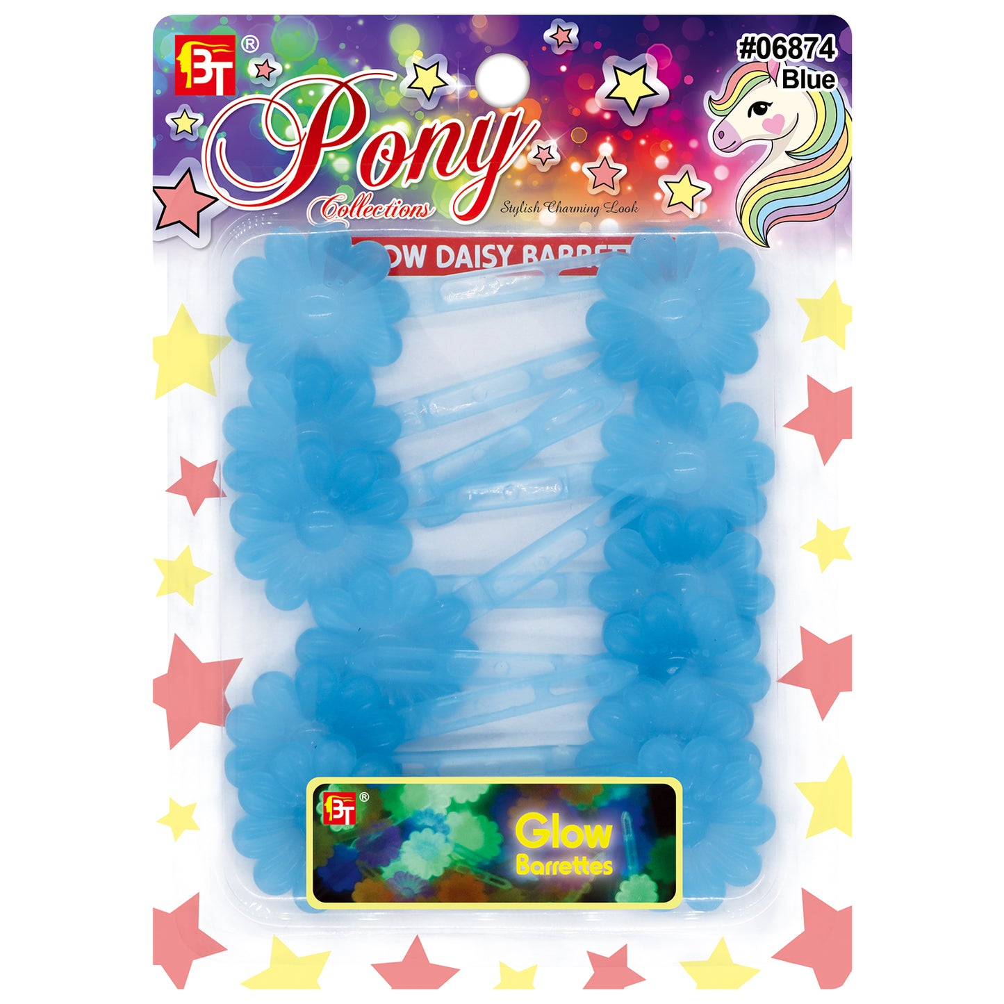 Beauty Town Glow Daisy Barrettes