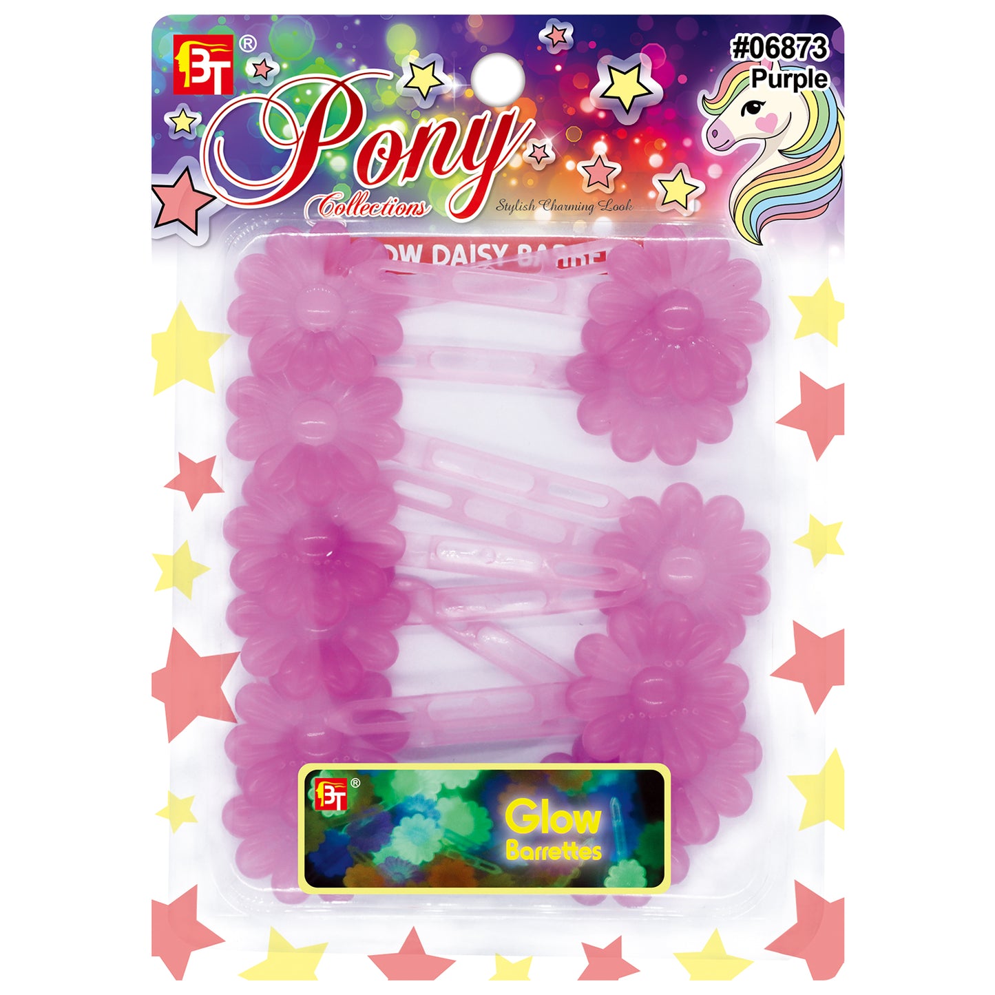 Beauty Town Glow Daisy Barrettes