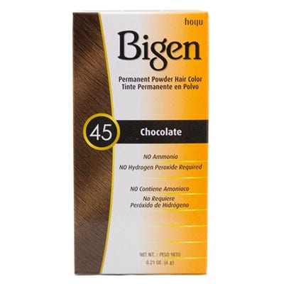 Bigen Permanent Powder Hair Color 45 Chocolate .21 OZ