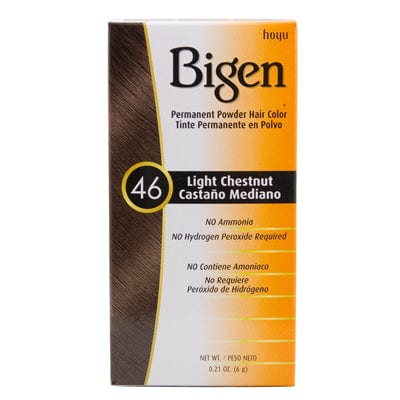 Bigen Permanent Powder Hair Color 46 Light Chestnut .21 OZ
